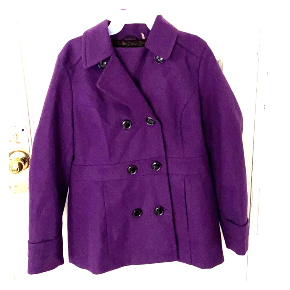 Purple Marvin Richard Peacoat